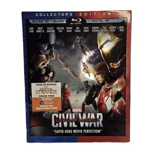 Captain America: Civil‎ War (Blu-ray 3D, 2016)